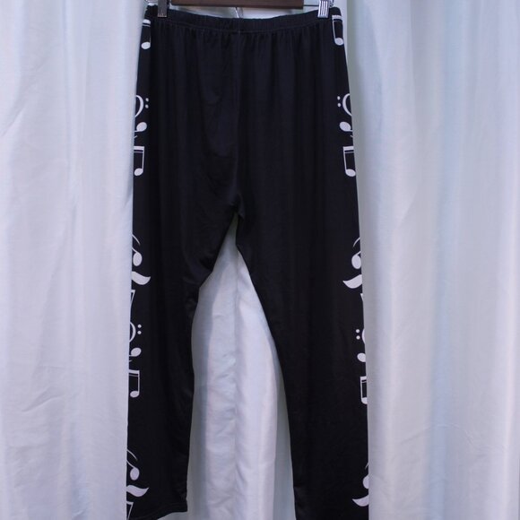 Chic Black Graphic Joggers for Women - Picture 8 of 13